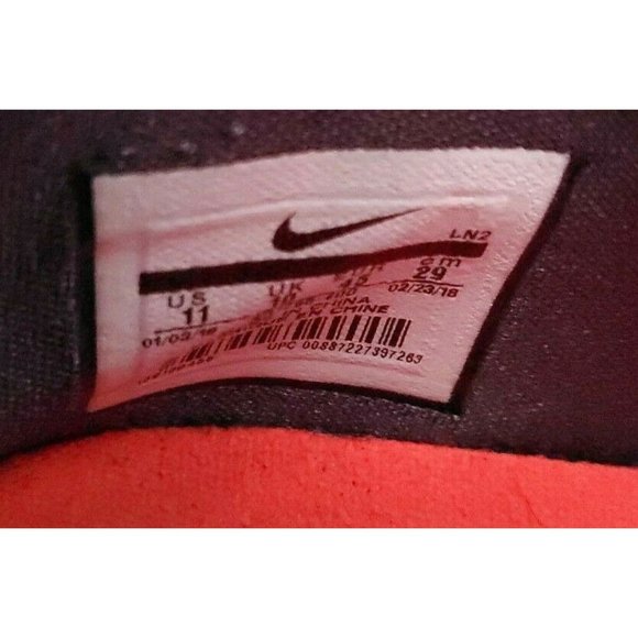 Nike Mens Sneakers Size 11 Lebron 15 Blue Gray - Picture 5 of 6